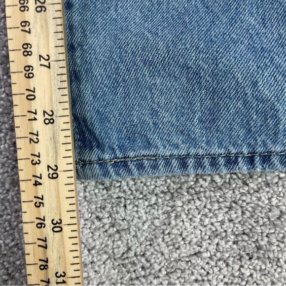 Levi's 94's Baggy Jeans Women’s 25 Blue Straight Leg High Rise Light Denim - Picture 12 of 14